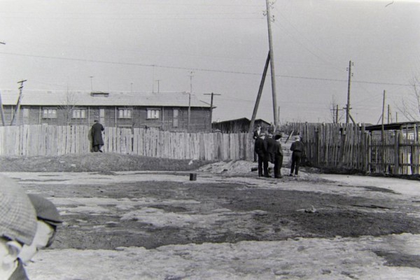 Спортивная площадка школы № 29. 1959-60 гг.