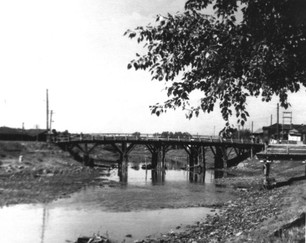 Шараминский мост. 1932 год. Фото из архива C. Новиков.
