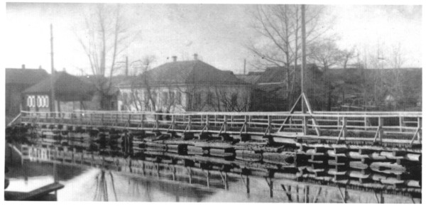 Еланский мост. 1924 год. Фото И. Чуфарова.