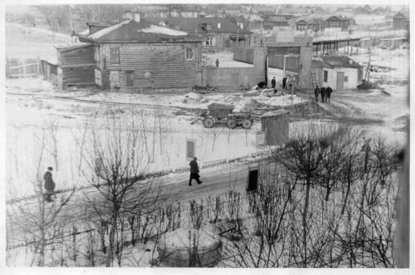 Старая проходная РММЗ со стороны завода.